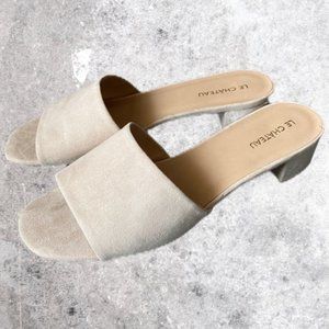 LE CHATEAU Open Toe Mule Sandal Size 8.5